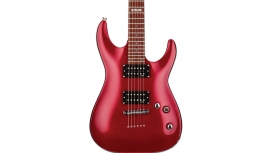 高清晰红色电吉他乐器壁纸