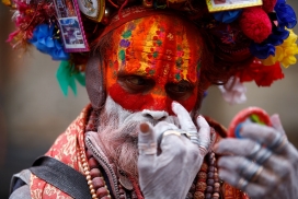 Maha Shivaratri Festival-来自印度和尼泊尔的数千名信仰者
