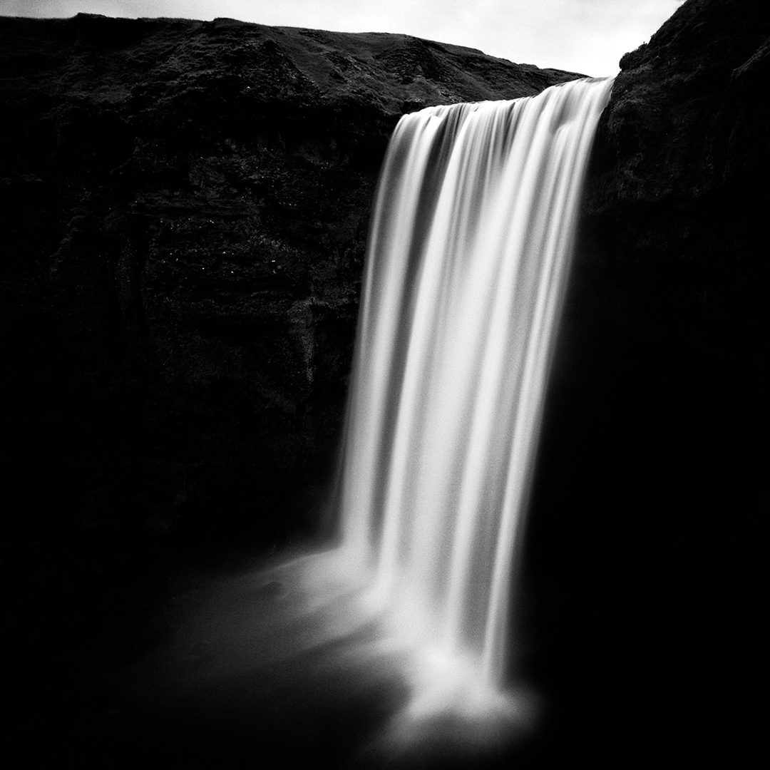 iceland-冰島風景黑白圖