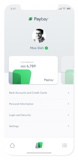 Paybay UI/UX移动应用程序品牌