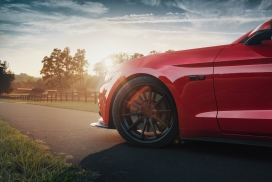 Ford Mustang GT-红色福特野马GT跑车