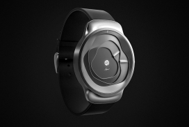 通过起伏3D表面来讲述时间的Gemic Watch腕表