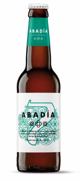 轻盈手工艺的AbadíaEspañola啤酒