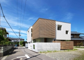 以风车为灵感的日本私宅建筑