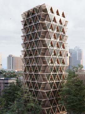一个符合未来需求的生态高层建筑