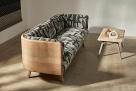Sage木质布匹沙发系列