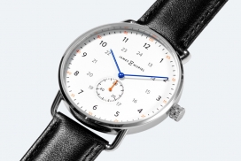 具有Dieter Rams般大胆感性和色彩飞溅的Timekeeper手表