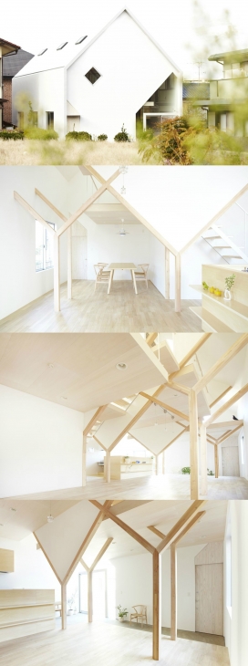 日本64平米的H住宅建筑设计