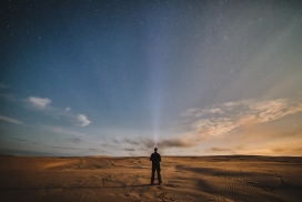 Sand Dunes-沙丘夜间风景系列