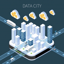 云服务的数据城市