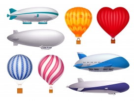 飞船气球素材