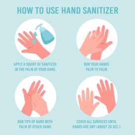 讲卫生洗手宣传海报素材