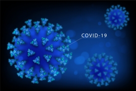 COVID-19新冠病毒微距特写