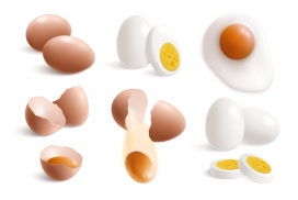 鸡蛋素材图