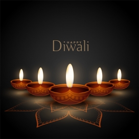 Diwali-烛光素材下载