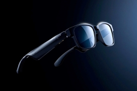 具有防蓝光性能和内置耳机的雷蛇（Razer）新“游戏眼镜