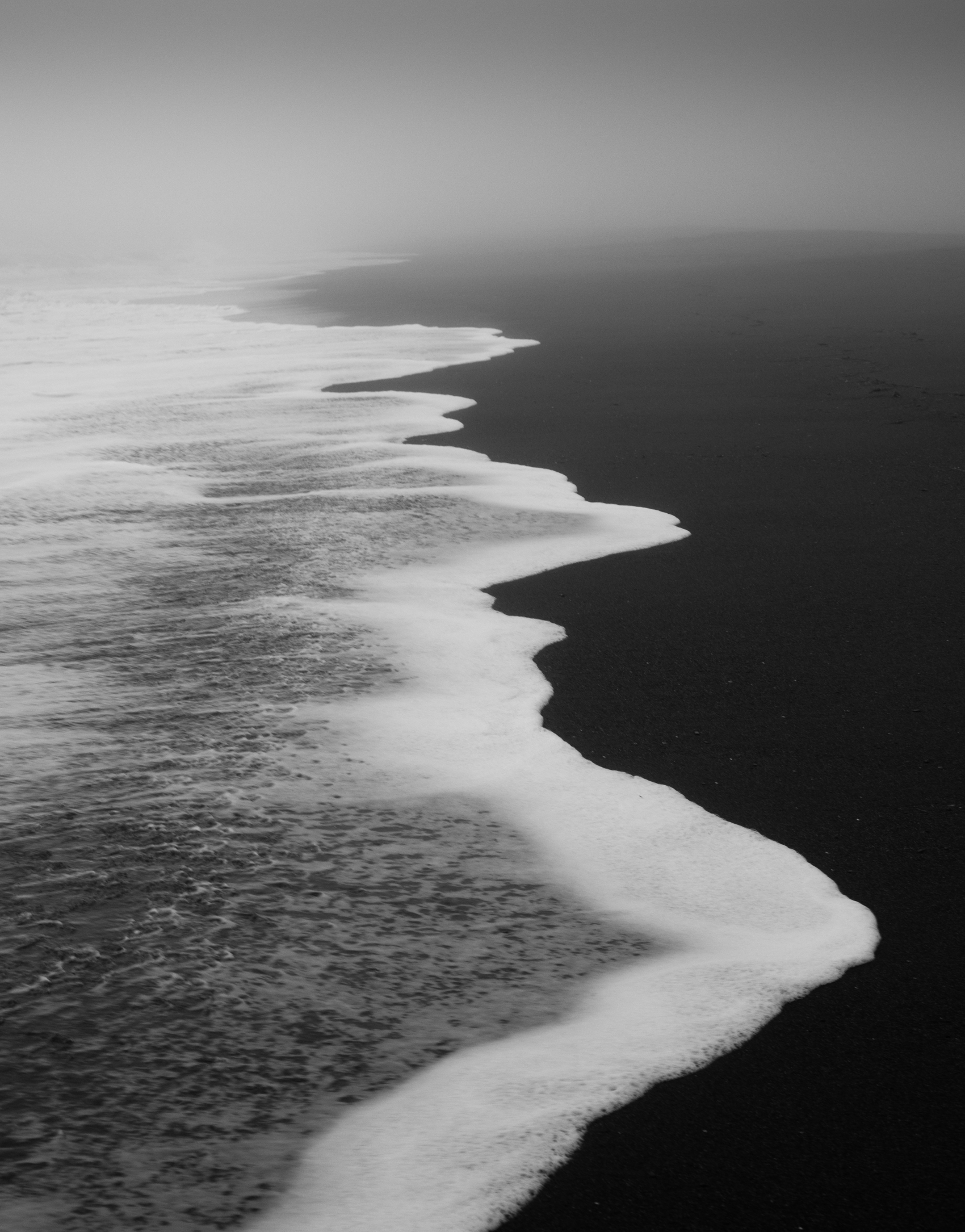 大海背景图片高清黑白图片