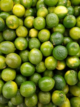 绿色青柠檬水果