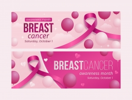 粉红色妇女乳腺癌保护日素材下载