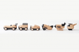 Wooden Toy-手工木质玩具汽车