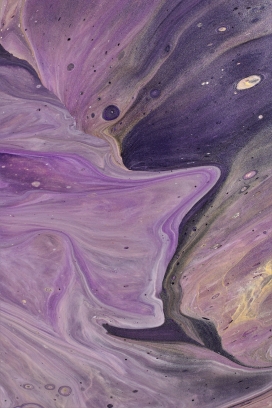 紫色液体花纹图