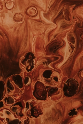 褐色燃烧的液体纹理图