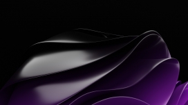 紫色多层抽象3D背景图