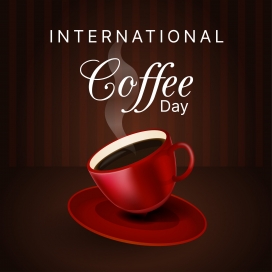 INRERNATIONAL COFFEE DAY咖啡日素材