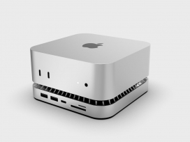 提供了一种时尚方式来扩展您端口和存储空间的MAC MINI M4扩展坞