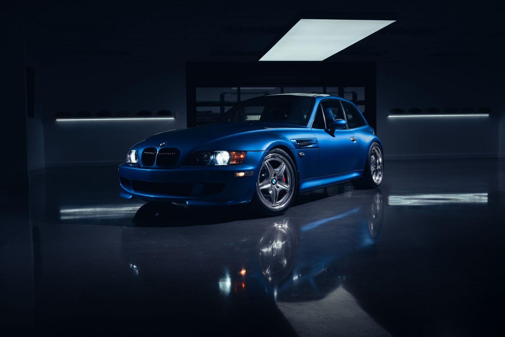 BMW Z3 M-蓝色宝马Z3跑车---酷图编号1380201