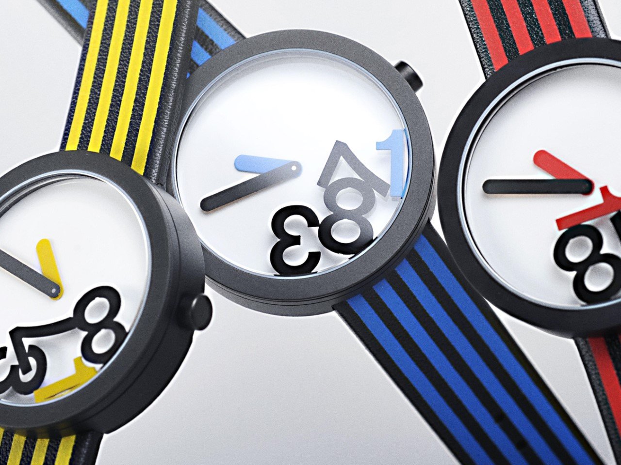 带有浮动数字的“娱乐时间”手表---酷图编号4