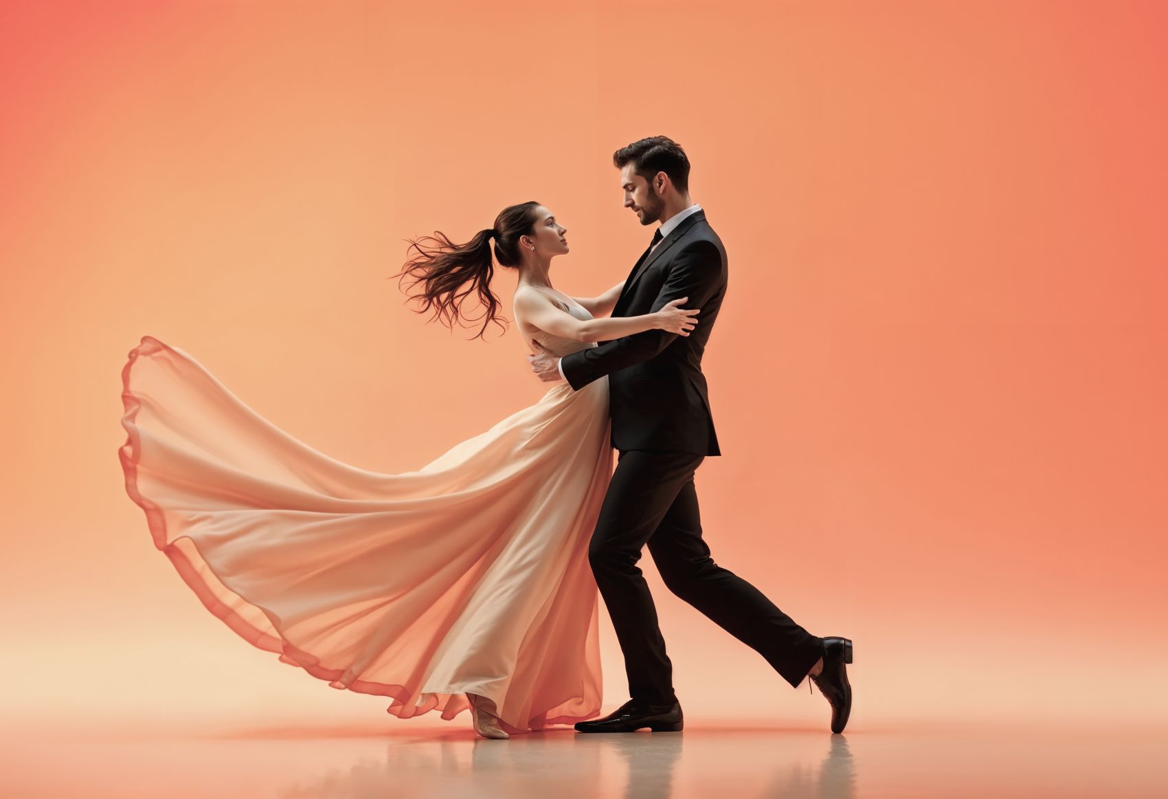 唯美的跳舞者图片