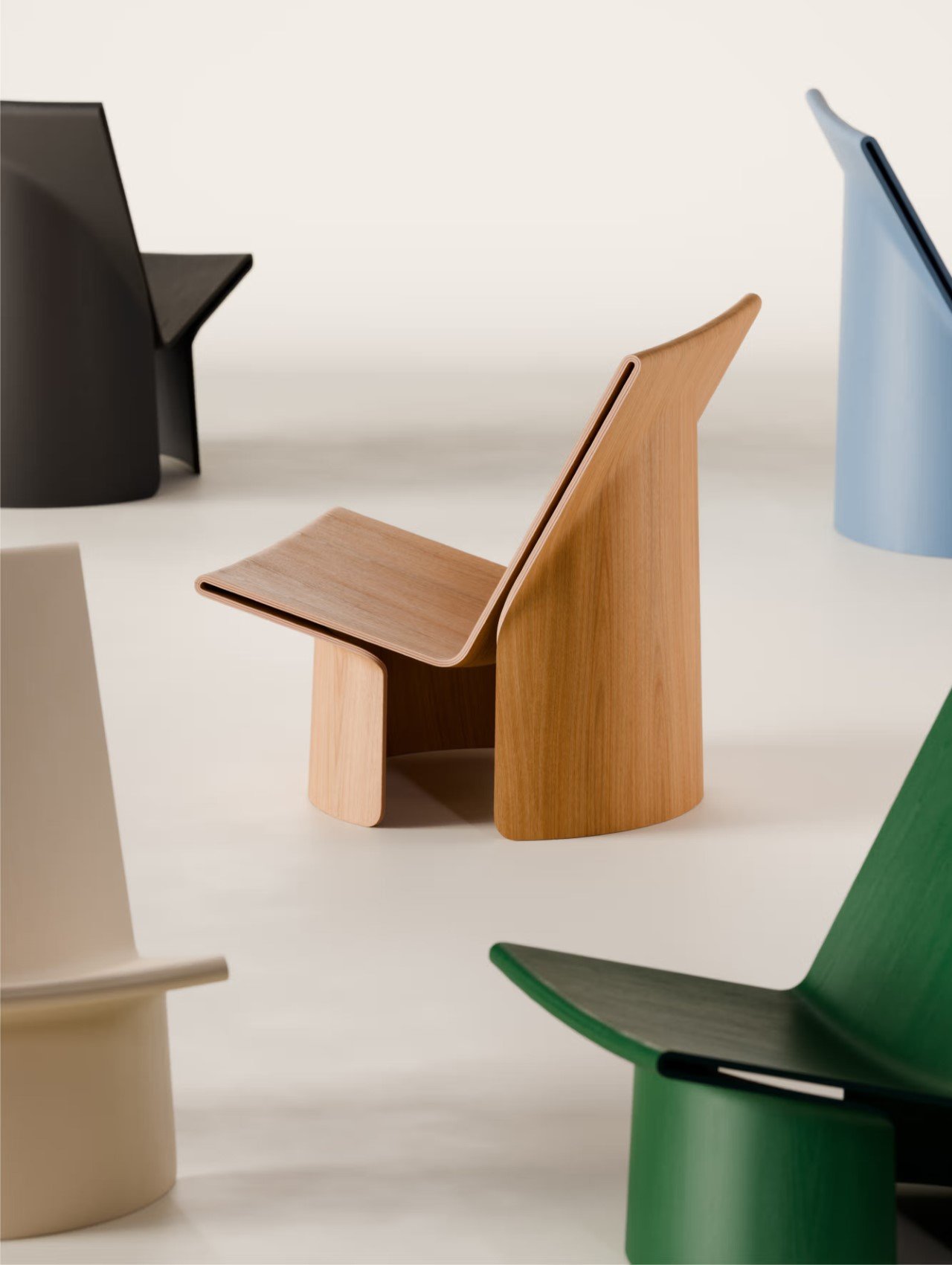 用来挑战你对胶合板理解的椅子---酷图编号1