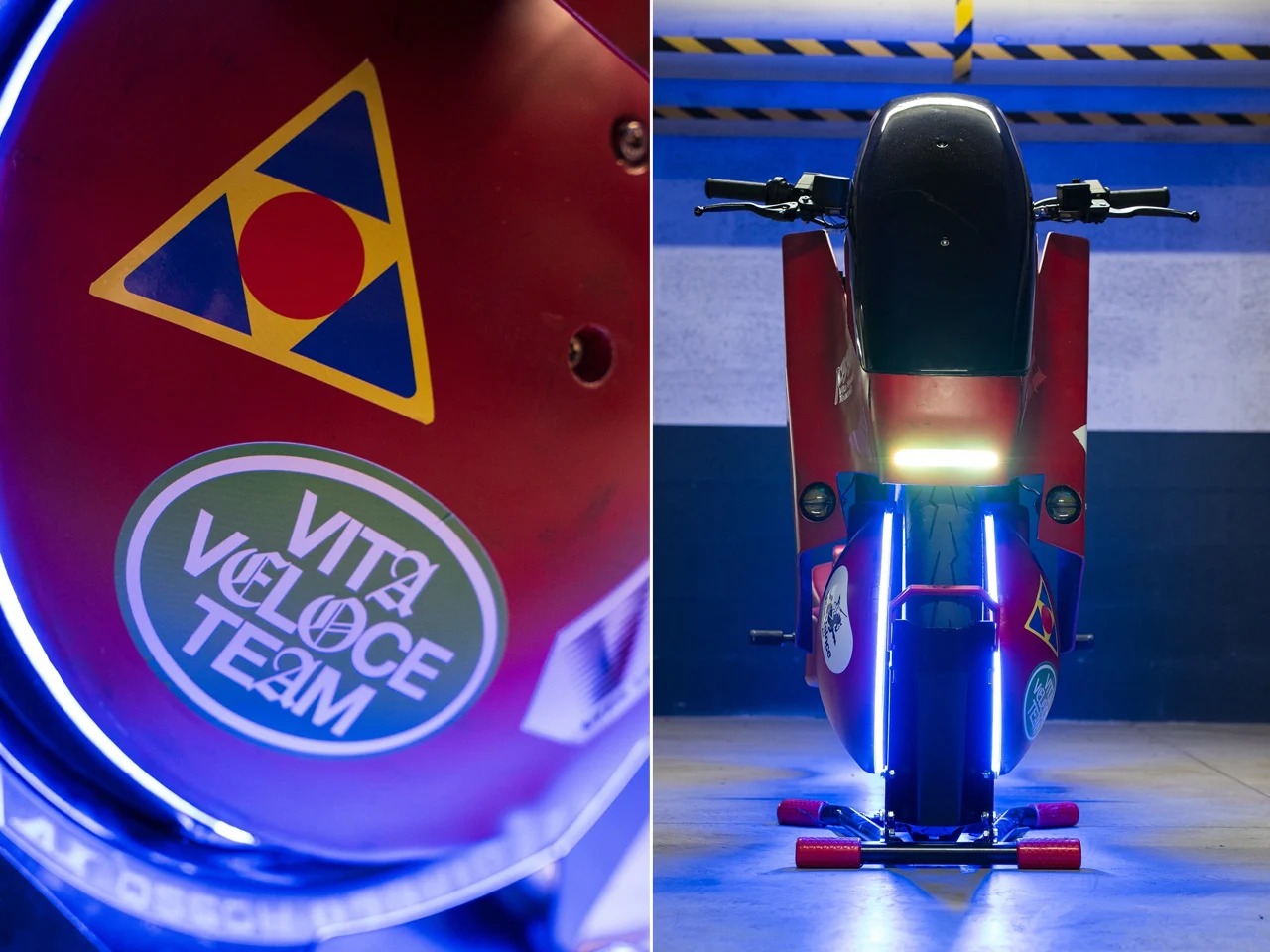 CYBERPUNKISH电动自行车-令人惊喜的红色电动摩托车---酷图编号6