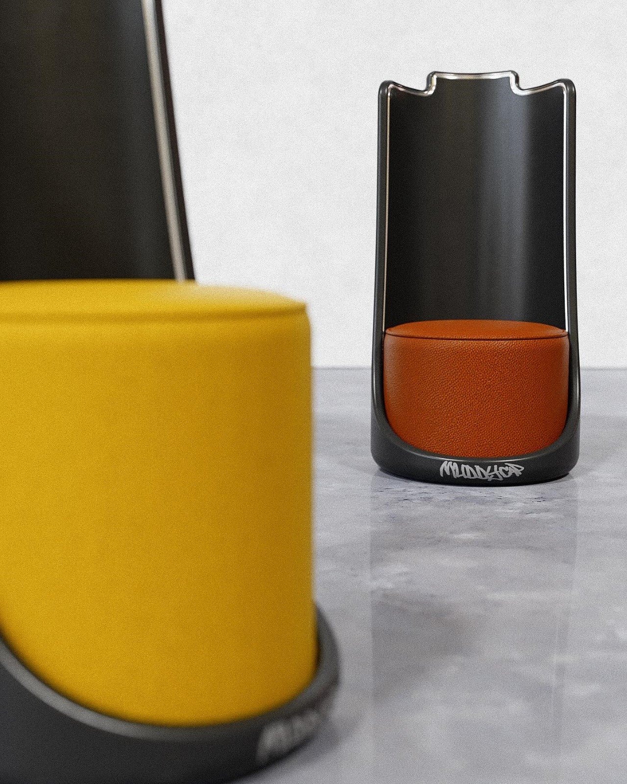 古怪的“低电量”椅子-灵感来自有史以来最令人沮丧的图标---酷图编号1