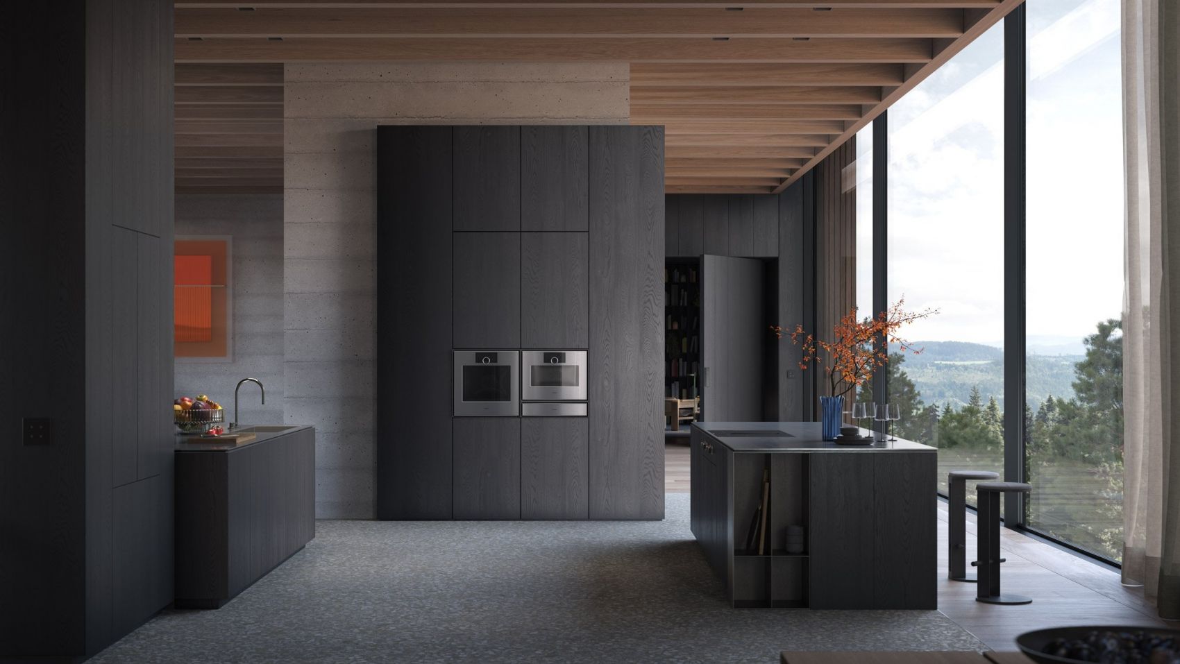 嘉格纳以“包豪斯原则”为灵感创作的烤箱系列图片