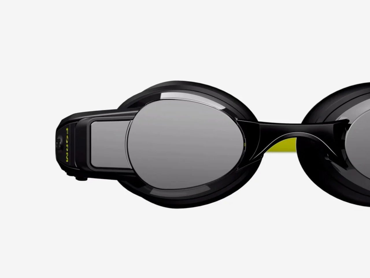 可以显示训练数据、心率,并配有指南针让你保持一致的FORM智能游泳2护目镜---酷图编号2