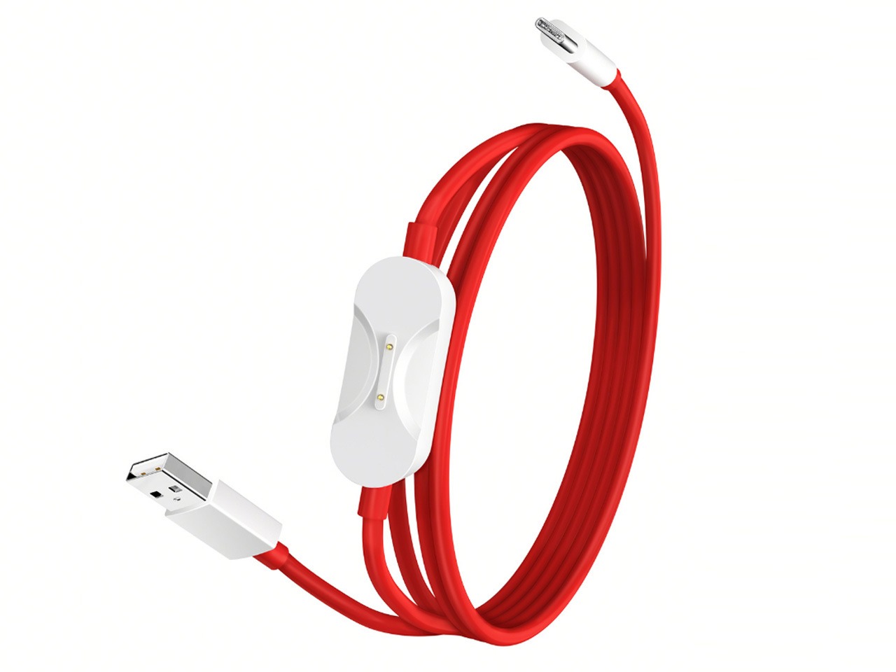 ONEPLUS推出带有POGO PIN连接器的USB-C电缆,用于为智能手表充电---酷图编号3