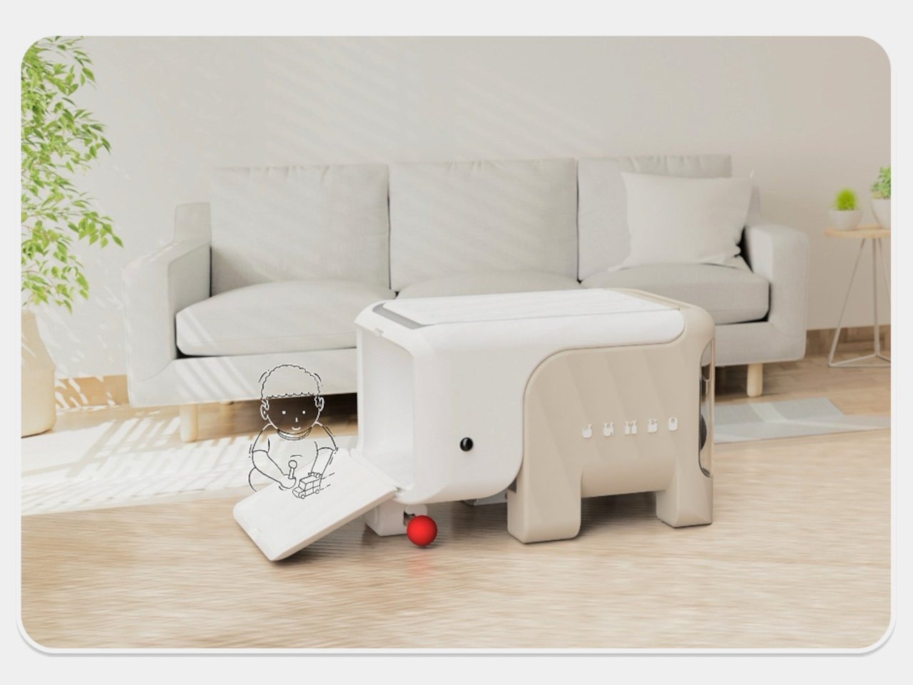 与您孩子一起成长-五合一婴儿学步概念车---酷图编号5