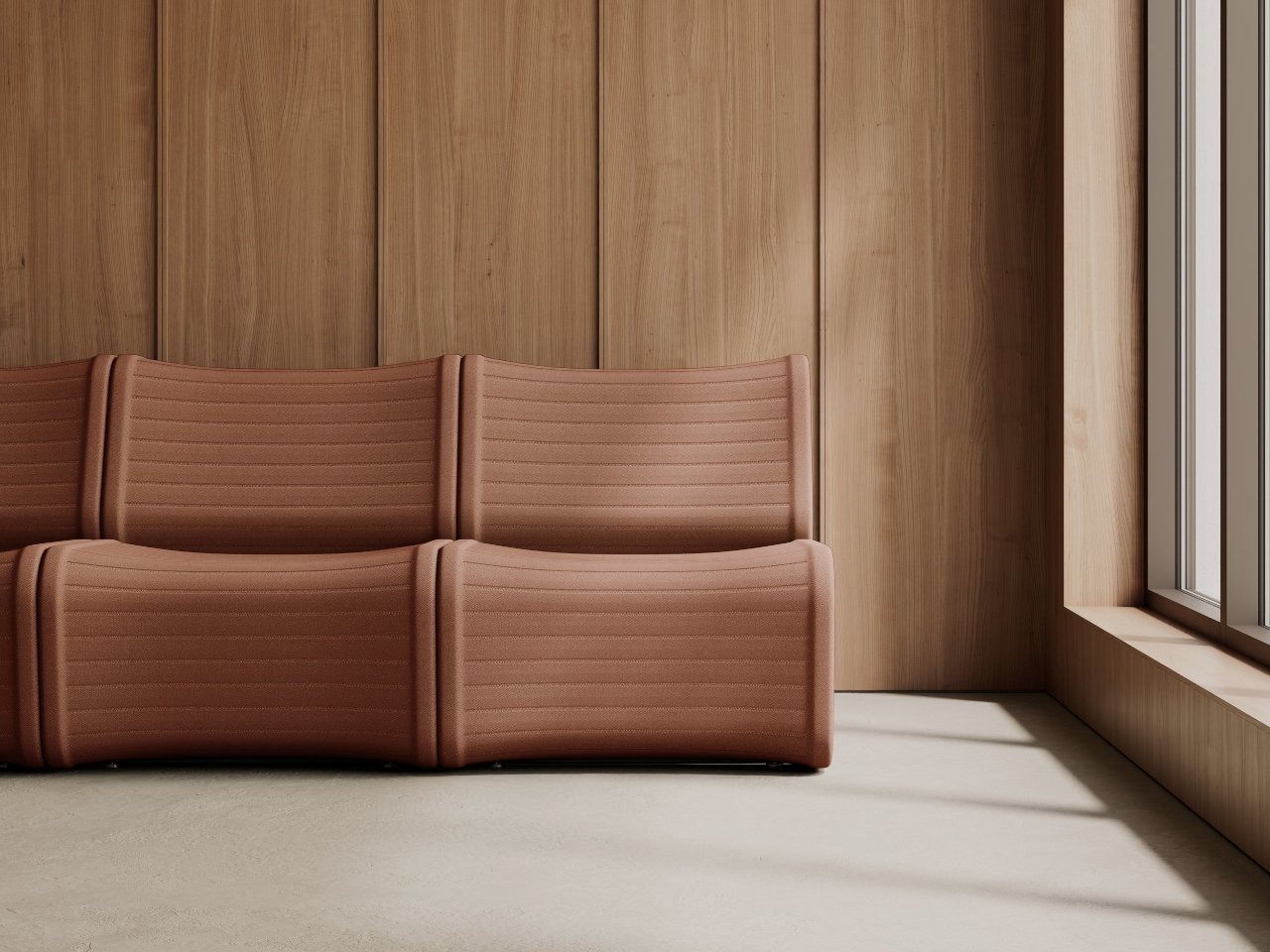 采用中空设计重塑可持续的模块化针织单椅座椅---酷图编号6