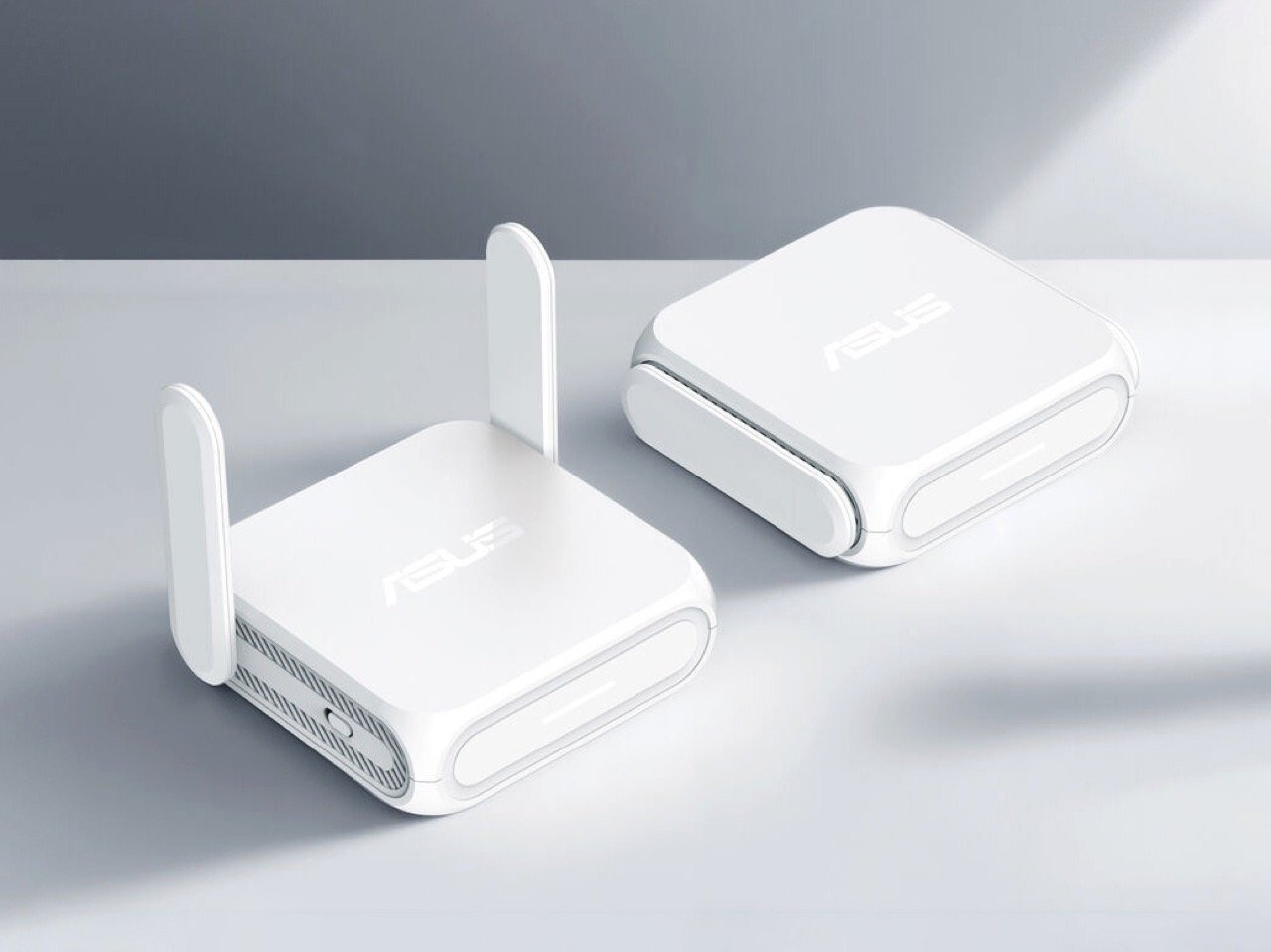 屡获殊荣紧凑型设计支持WIFI 7的华硕旅行路由器图片