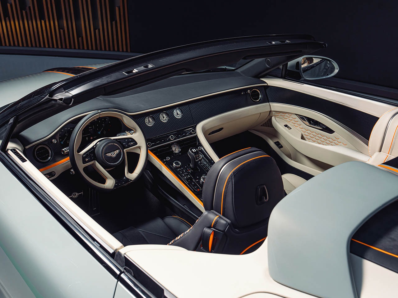 一首动感与优雅交响乐的宾利巴图敞篷车---酷图编号11