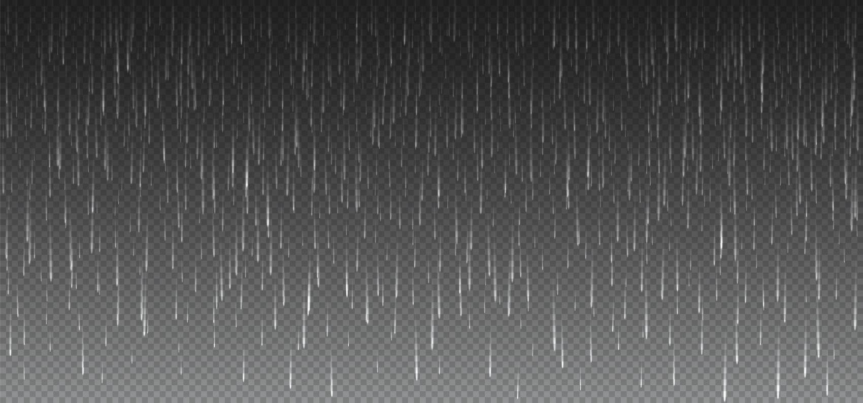 逼真雨天效果雨幕素材图片