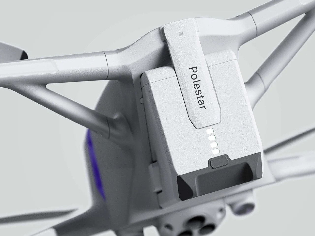 拒绝了赛车美学的DJI POLESTAR概念无人机---酷图编号2