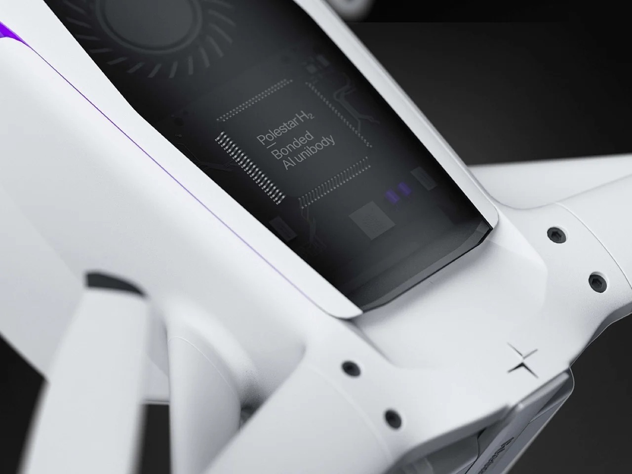 拒绝了赛车美学的DJI POLESTAR概念无人机---酷图编号1