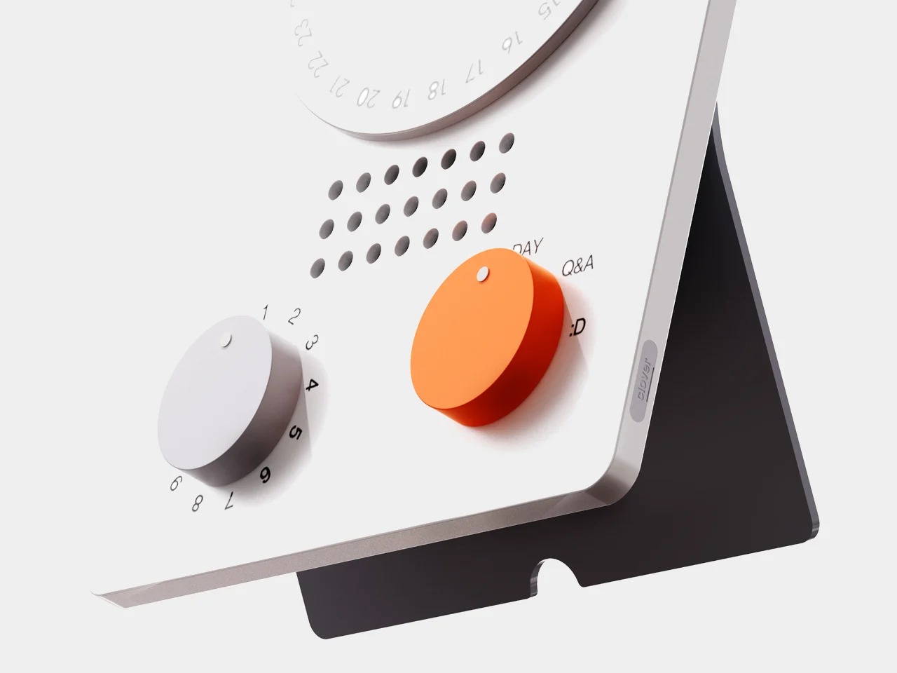 将小小快乐时刻变成日常办公桌仪式的三叶草情绪追踪器---酷图编号9