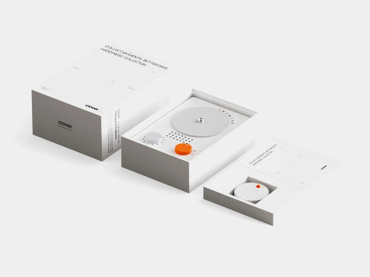 将小小快乐时刻变成日常办公桌仪式的三叶草情绪追踪器---酷图编号1