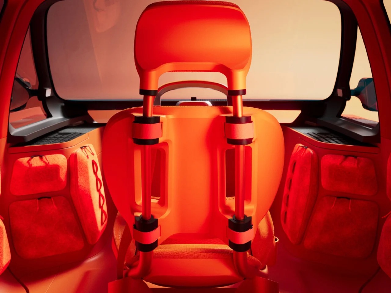 雪铁龙的ELO概念车可以变成一个有充气床、内置电源的移动营地---酷图编号1