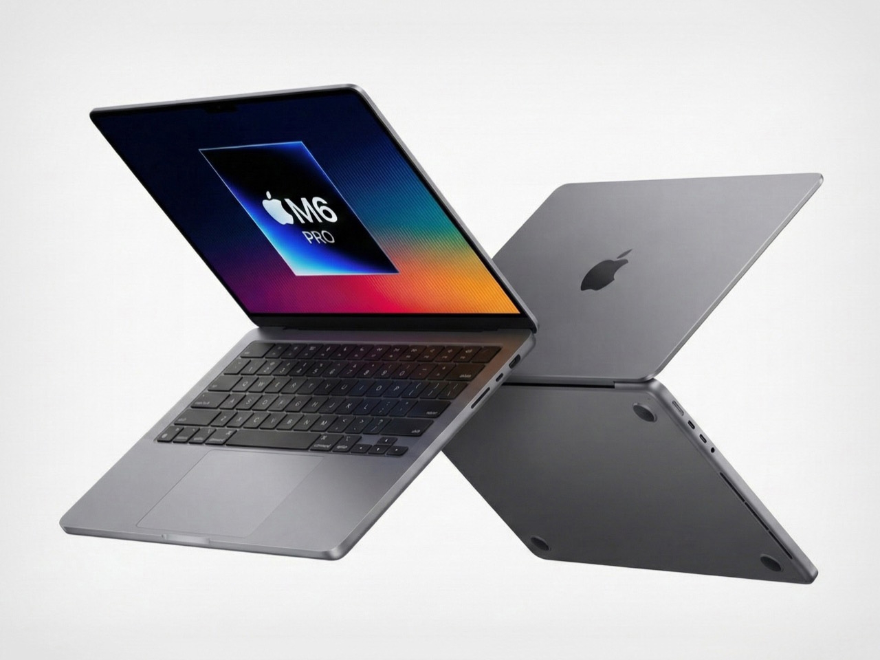 配备触摸屏的M6 MacBook Pro笔记本图片