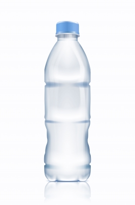纯净水瓶子素材